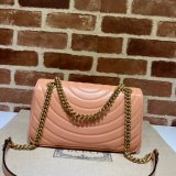 UK Gucci Replica 443497 GG Marmont Matelasse Shoulder Bag