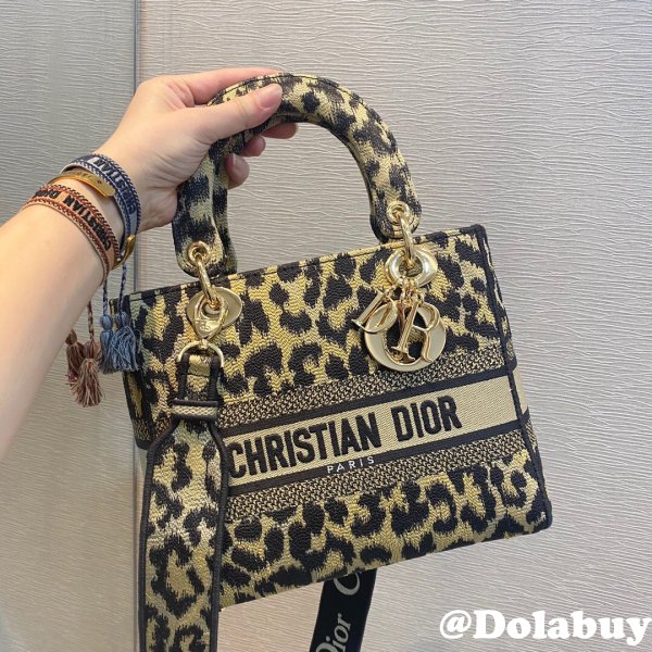 Christian Dior Replicas Lady Dior 24cm Cannage Quilted