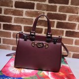 High Quality Gucci Replica Zumi snakeskin small top handle 569712 bag