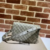 High Quality GG Supreme Designer Gucci Fake 602204 1955 Horsebit Shoulder Bag