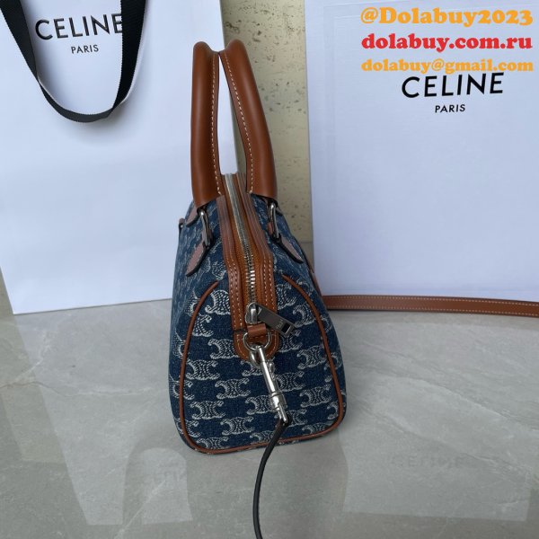 Celine Top Quality Small Boston Smooth Copy 113773 Bag