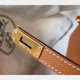 Camel Mini Kelly Replica Hermes Handbags