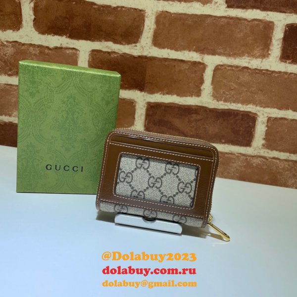 China Gucci 658549 Luxury Best Horsebit 1955 card case