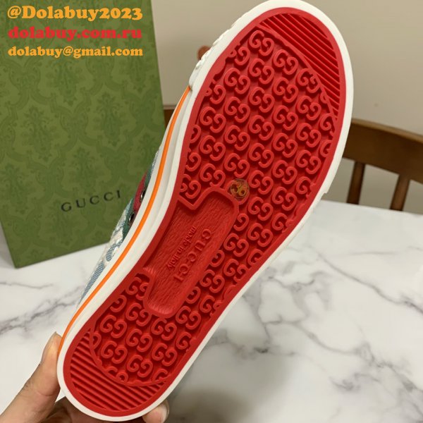 Duplicate Men/Women Best 1977 Gucci Replica High Quality Canvas Shoes