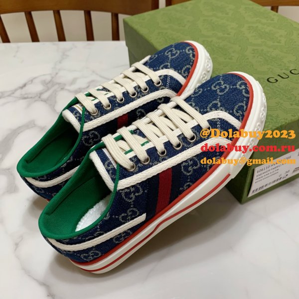 Replica Gucci Canvas Shoes 1977 Series Women/Men Quality For Sale