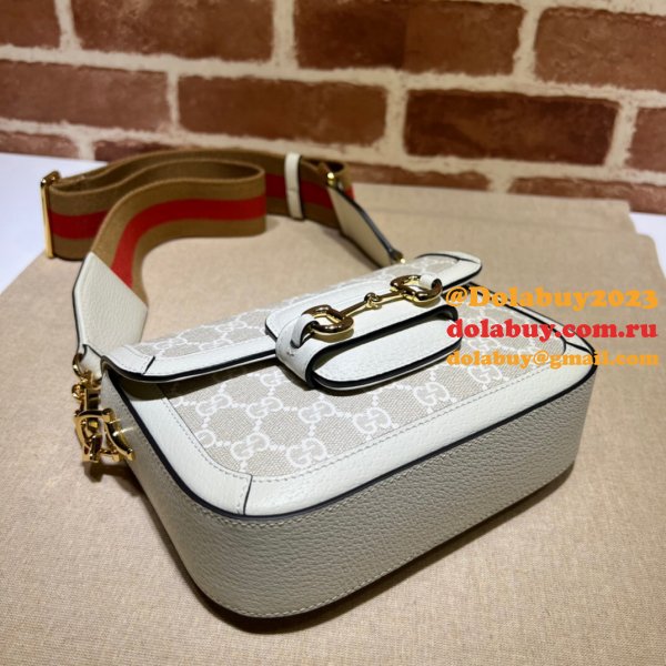 Fake Designer Gucci 658574 Horsebit 1955 GG mini bag