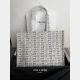 Designer Celine Replica Cabas Thais 196762 Large Striped Textile Bag