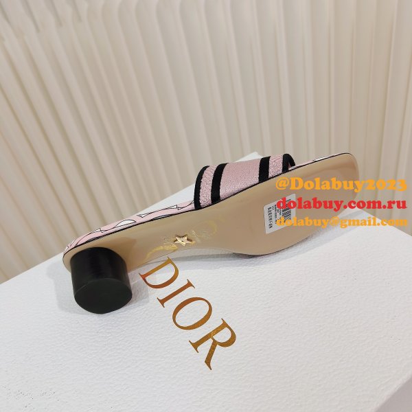 7 Star dior Dway Heeled Slide