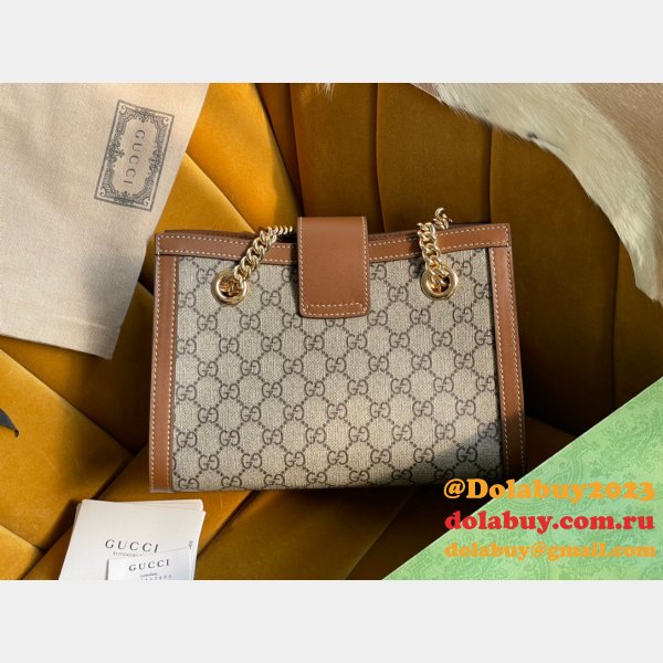 Top Chinese Replica Gucci Padlock small GG shoulder 498156 bag