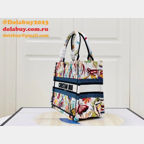 Designer CHRISTIAN DIOR CD BOOK TOTE 26.5/36/41.5CM BAGS