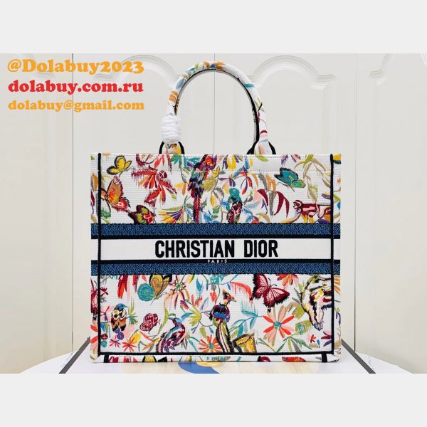 Designer CHRISTIAN DIOR CD BOOK TOTE 26.5/36/41.5CM BAGS