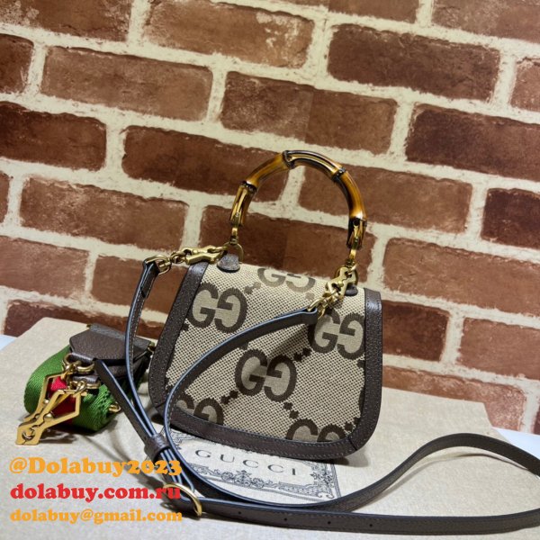 Best Dolabuy Replica Gucci Mini jumbo GG bag 686864 Bamboo