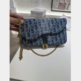 Christian Dior Shop Inspired Saddle Pouch Chain 2045 Bag