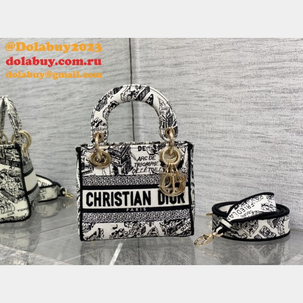 The Fashion Designer Christian Dior 17cm Bags For Sale