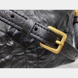 Christian Dior Perfect Fake 3106 Diorstar Hobo Chain Black Macrocannage Crinkled