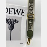 Best Loewe Anagram double-sided embroidered shoulder strap