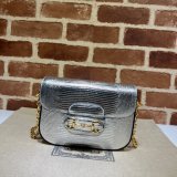 Gucci Luxury Fashion Replica Designers 675801 Horsebit 1955 Lizard Chain Bag