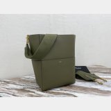 Top Quality Replica Celine Sangle Army Green Shoulder Bags