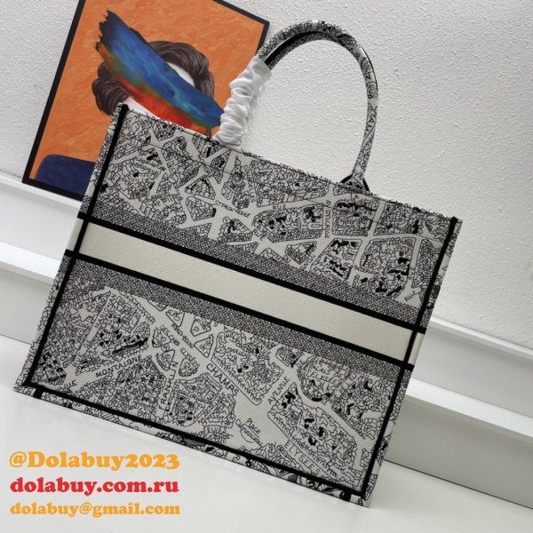 High Quality DIOR BOOK TOTE CHEAP REPLICA BAG