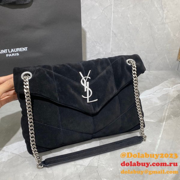 YSL Cheap Loulou Puffer Shoulder Bag 29CM