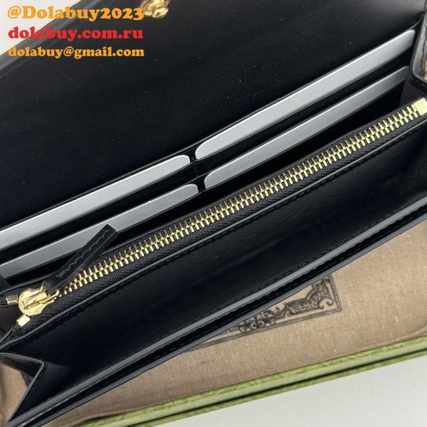 Perfect Best Gucci Replica 1:1 Mirror 772791 GG Continental Wallet