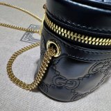 Best Gucci 723770 AAA Fake GG Matelassé Top Handle Bag