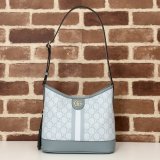 Ophidia Gucci Knockoff Half Moon 781402 GG Small Shoulder Bag