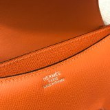 Hermes Constance Bag 18cm Epsom Leather Orange