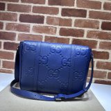 Jumbo Gucci Inspired GG 1:1 Mirror Messenger 760234 Blue Bag