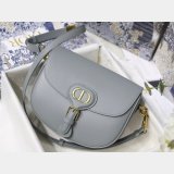 Best Replica Dior Bobby Bag Gray Box Calfskin