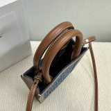 Top Quality celine MINI CABAS BAGS canvas 193302