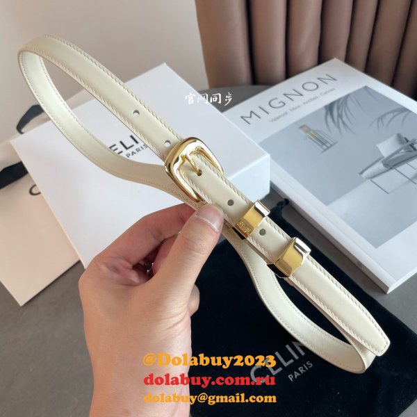 Designer Celine 18mm Replica Belts AAA Dolabuy