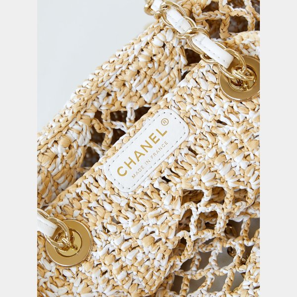 Where Can I Buy Replica Shopping Raffia Effect Braided AS4714 Bag