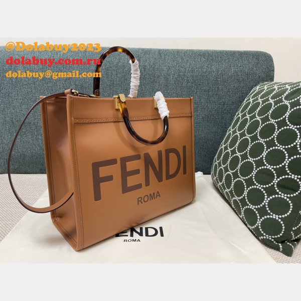 Best Knockoff FENDI TOTE Sunshine SMALL HANDBAG