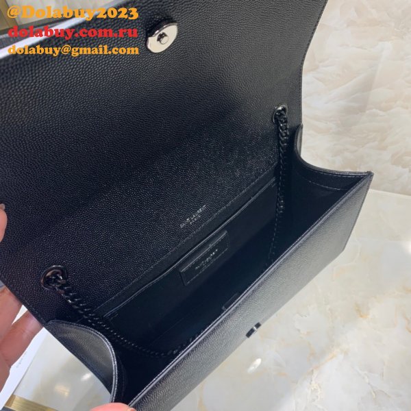 REPLICA SAINT LAURENT KATE BAG 5868006 BLACK ON BLACK