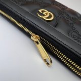 Gucci Replica Luxury Designer 723784 GG Matelassé Zip-around Wallet