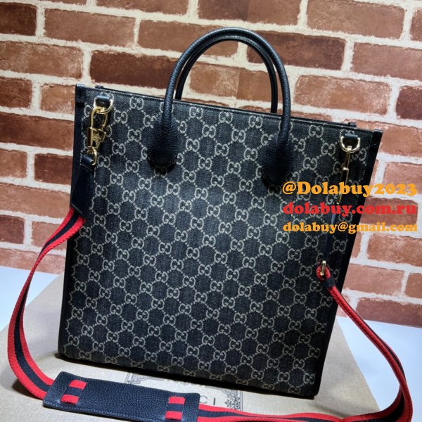 Replica Gucci Designer tote 674155 Interlocking G in GG Supreme