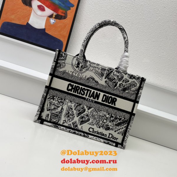 High Quality DIOR BOOK TOTE CHEAP REPLICA BAG