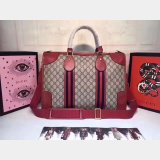 Top Quality 459311 GUCCI Shoulder Hand Boston Brown Red Bag