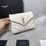 BEST HIGH QUALITY YSL 467072 LOULOU MATELASSE 20CM