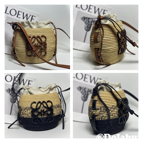 Top Quality LOEWE New hand-woven straw bag