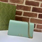 Chain Wallet Inspired Gucci Script 772643 Knockoff Bag