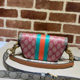 Perfect Gucci 723762 GG Top Handle Replica Web Bag