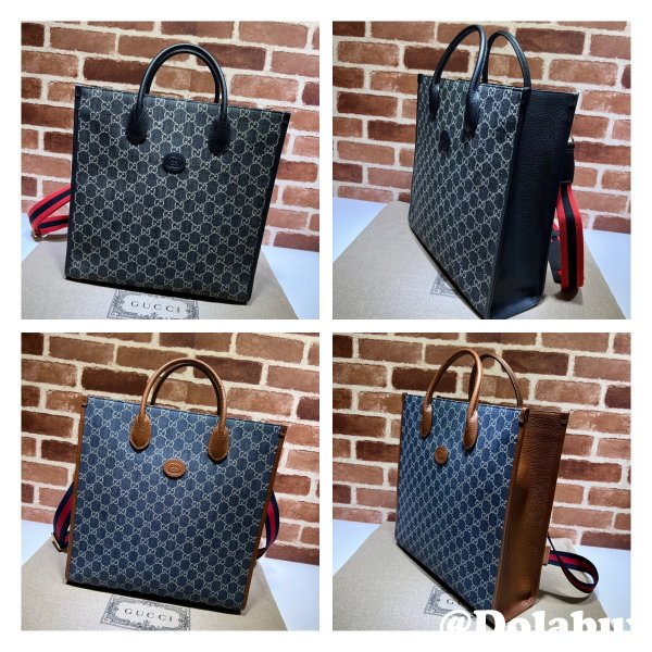 Replica Gucci Designer tote 674155 Interlocking G in GG Supreme