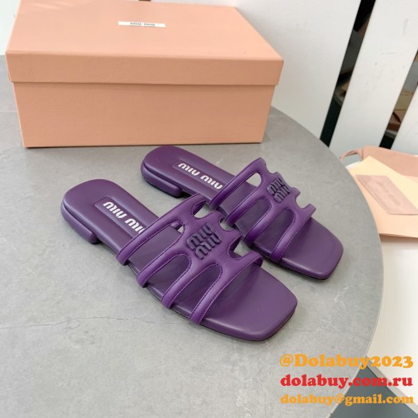 Wholesale MiuMiu Octopus Sandals Top Quality Shoes