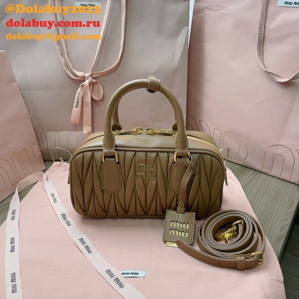 Shopping Top Grade 5BB142 Matelasse Replica Miu Miu Online Fake Bag