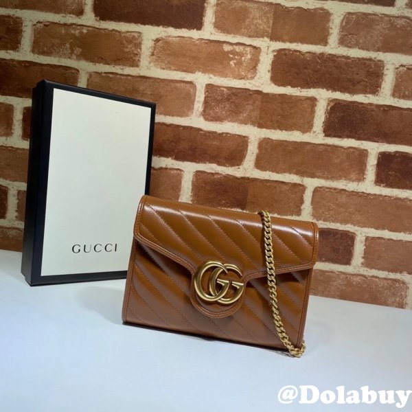 Gucci Knockoff 474575 GG Marmont matelassé mini bag